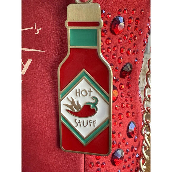 RARE Betsey Johnson Kitsch Bloody Mary Crossbody Bag NWT Limited Edition - As Is - Picture 9 of 12